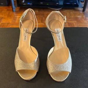 Jimmy Choo heels size 40.5 IT, Size 10.5 US